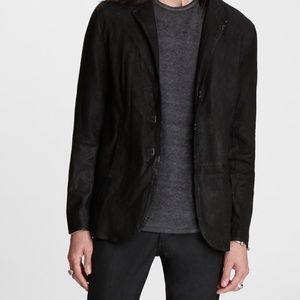 John varvatos suede jacket